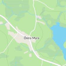 Östra Myra karta